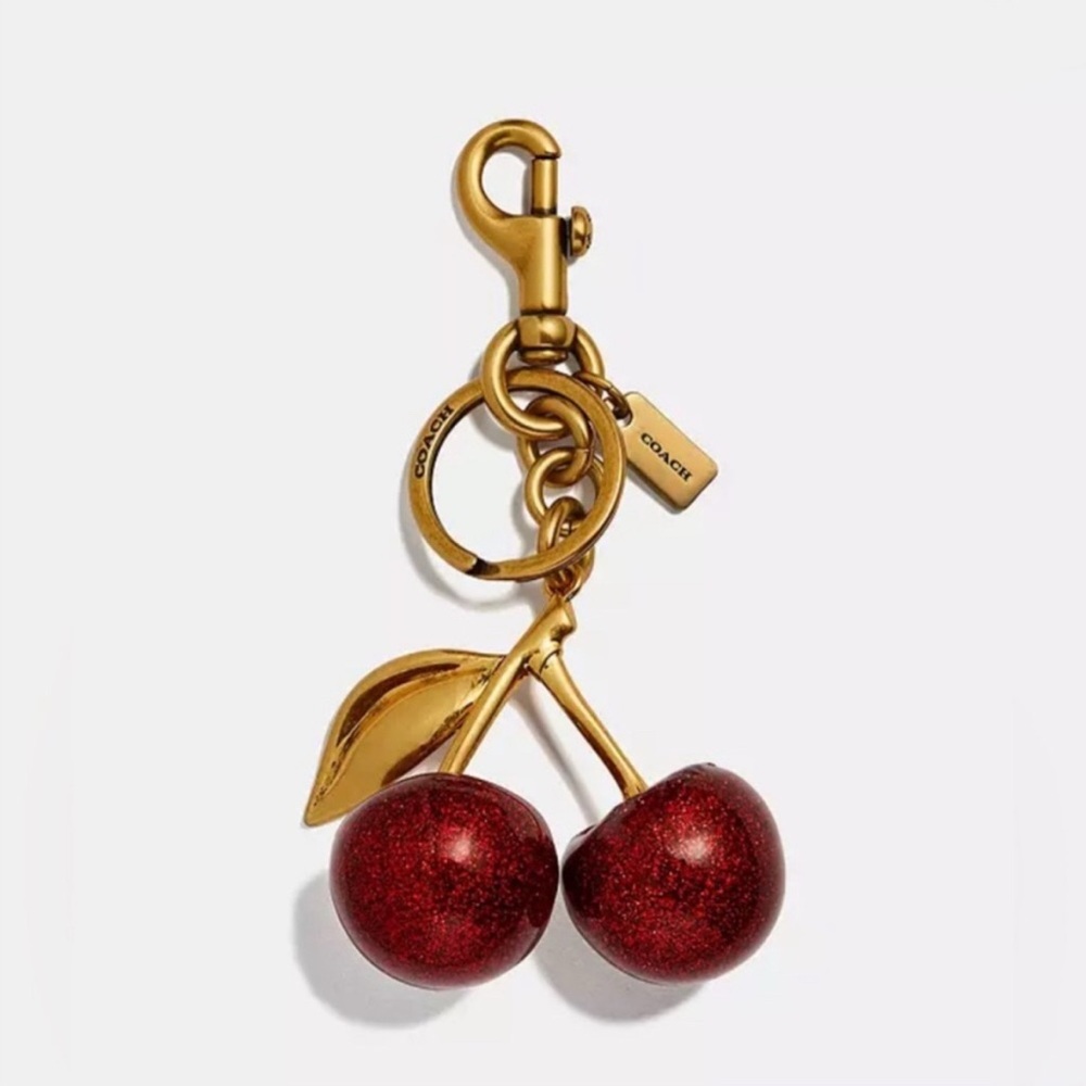 Coach cherry charm